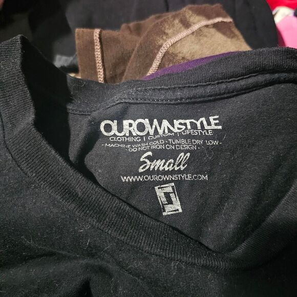 Cat moon black tee - Picture 3 of 3